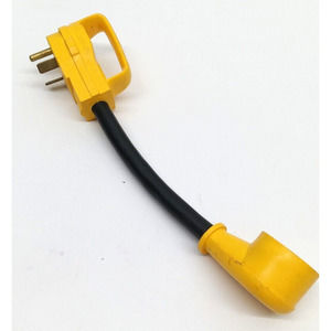 Camco | Power‎ Grip | Adaptor | 15 AMP  125V 1875W| Model 15-30-RV